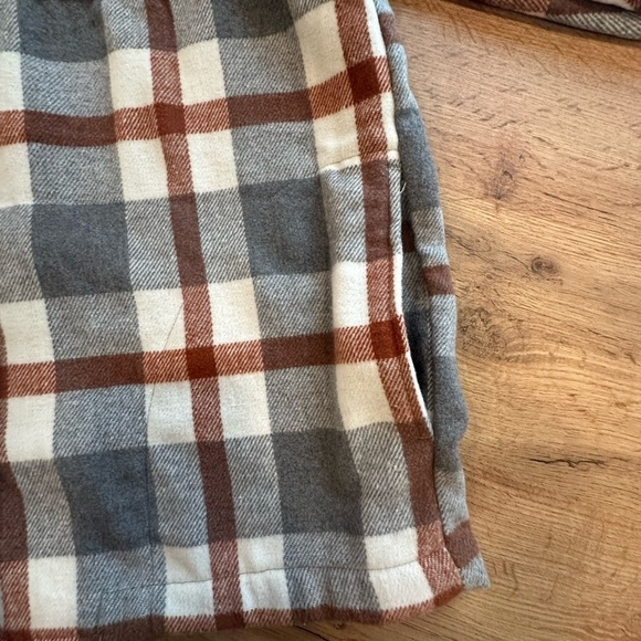 HFX plaid button down shirt jacket - Picture 6 of 9